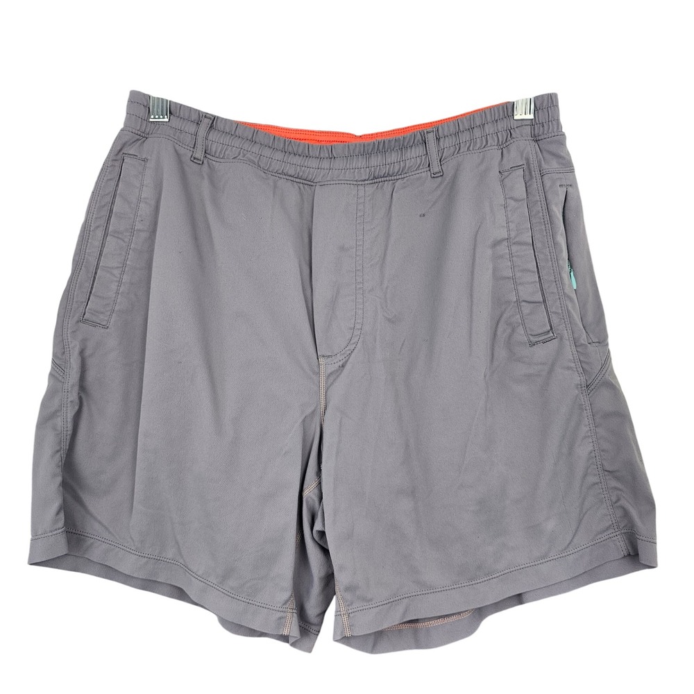 Birddogs Mens Gym Shorts Gray Athletic Performanceβ Lined Stretch Size XL